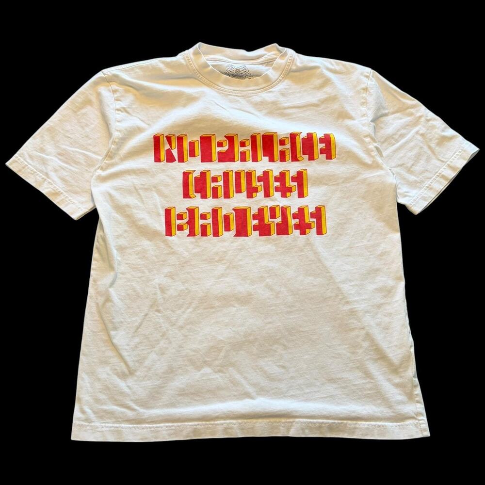 Palace Shirt Mens Medium White Bad Eye Skateboards Graphic Tee T-Shirt